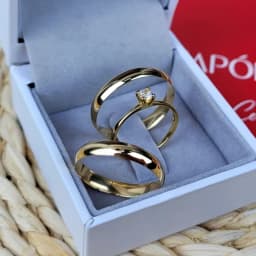 Alianças (cota) para bodas