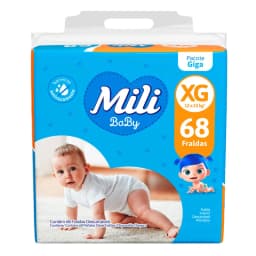 Pacote de fraldas P para chá de bebê