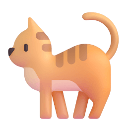 Caixa e areia para gato para aniversário do pet